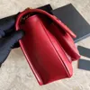 레이디 7A 고급 맞춤형 고품질 체인 숄더 가방 중간 양 가죽 우체맨 bag2675