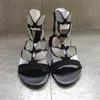 2021 Designer Femmes Sandales Mode Plat Pantoufle Summer Bottom Papillon avec strass Chaussures de plein air Casual Beach Tongs 35-43 W1