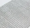 10 yard/roll 4.75" 24 righe maglia diamantata artificiale iarde avvolgere nastro di strass finiture in cristallo avvolgere nastro bling scintillante decorazione di nozze