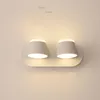 Настенные лампы Европа прикроватные лампы Dimmable светодиодные светильники