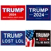 2024 Trump dla US Flaga prezydencka Zaprojektowana Różnorodność kampanii Wybory Flagi Wonder Kolorowe Banery Nie więcej 90 * 150 cm 11SQ Y2