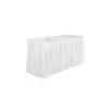 Folding Party Ice Table With TableCloth, Vinkylare, Fruktkylare