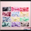 Jewelry Drop Delivery 2021 Ins 12Color Soft Baby Nylon Born Girls Headbands Designer Kids Headband Hair Accessories Z20Of
