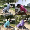 Chaqueta impermeable para perros de PU Ropa para mascotas cálida de invierno para perros pequeños Ropa para cachorros Chihuahua Sudaderas con capucha Bulldog francés Ropa Pug Coat 211013