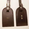 Accessories ,customer order : Dark brown Luggage tag with hot stamp / hot stamping your initials ,NOT SOLD SEPARATELY !!!