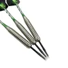 3 Stück Stahlspitzen-Darts für Indoor-Sportspiele, 22 g, Standard-Hartpfeile, vernickeltes Eisenfass, AL-Schäfte, Aurora Wing Dart Dardos