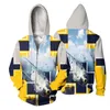 Herrtröjor tröjor bf-109 fighter 3D tryckt 2022 mode för män/kvinnor huva tröja blixtlås casual unisex pullover s1