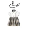 Shirts Physical shootingprincs with lace collar summer short sve sweet Children039s skirt splicing drs Bemidji5726436