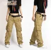 Mode Stil Herbst-Sommer Hip Hop Lose Hosen Jeans Baggy Cargo Hosen Für Frauen Mädchen Q0802