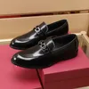 Topkwaliteit schoenen mode mannen zwart echt leer puntig teen heren zakelijk oxfords heren reiswandeling casual comfort mkjj15252