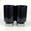 1pcs Universal M LOGO Carbon Fiber Exhaust pipes tips For BMW f20 f32 f34 f222449487