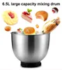 6.5l Stand Mixer Cream Egg Whisk Dough Kneading Köttkvarn Juicer Blender Food Processor