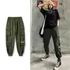 2021 Men Women Cargo Pants Multi Pocket Harem Pants Male Streetwear Fashion Mens Casual Jogging Pants New Elastic Waist Trousers X0723