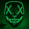 Halloween Mask Led Light Up Party Masks Rening Val år Stora Roliga Masker Festival Cosplay Kostymtillbehör Glöd i Dark MMA301