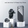 Stuffsäkra kolfiberfodral för Apple iPhone 12mini 12 11 Pro Max XS XR X 7 8 Plus SE2 Full 11Pro Protective Antiknock BA3077684