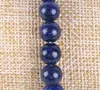Fili di perline Chakra Pietra naturale Lapislazzuli Braccialetti di ispirazione Albero della vita Bracciale Mala Beads Reiki Healing Meditation Energy Ban