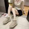 Winter high quality snow boots fashion personality simple outdoor comfortable casual cotton shoes soft sole foot massage