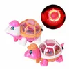 Puxe a linha Brilho Climbing Tartaruga Brinquedos Infantil Noite Mercado Creative Brinquedos Fonte de Amortização Atacado