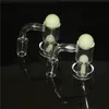 Smoking Terp Slurper bangers Beveled Edge Quartz Banger with 3pcs Pill Pearls For Glass Bongs Oil Rigs Water Pipes