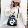 Borsa a tracolla a tracolla in pelle PU a forma di telefono da donna di design Borsa a tracolla Lady Girl 7 colori