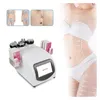 6IN1 Ultraljuds kavitation RF-diod Lipo Laser Slimming Vakuumkropp Anti Celluliter Radiofrekvens Viktminskning Skönhetsmaskinsalong Använd DHL