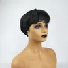 인간의 머리 레이스 가발 푹신한 자연의 짧은 컬 패션 브라질 토글 150 밀도 회사 S9412923