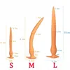 Masaż długi 55 cm wtyczka analna nadmuchiwane długie dildo ogromne kulki tyłka bdsm pochwy odbyt rozszerzanie się w klapie masaż prostaty dla mężczyzn SE7295183