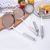 Kitchen Multi-functional Filter Spoon Stainless Steel Fine Mesh Wire Oil Skimmer Strainer Fried Net Gadgets