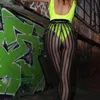 Vrouwen sexy gaas gestreepte bikini bedek je zwempak shorts broek slanke leggings broek pure cocktail badkleding sarongs sarongs