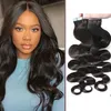 Menselijke haren Werksen Body Wave Tape in Hair Extensions Natural Color 40 stuks / partij voor vrouwen