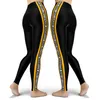 Design Wandern Skinny Sport Frauen Leggings Push Up Femme Fitness Gestreifte Gedruckt Legging Hohe Taille Schwarz Leggins 210929