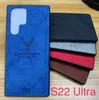 Robuuste doek herten telefoon gevallen voor Samsung Galaxy S10 S20 FE S21 Ultra S22 Opmerking 20 A51 A71 Cover Deer Shell