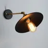 벽 램프 빈티지 로프트 도금 산업용 LED 라이트 라이트 욕실 철 및 아트 램프 레스토랑 AISLE SCONCE HOME DECORATION