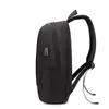 Rugzak Solid USB Rugzakken Casual Softback Tassen Luchtkussen Riem Ademend Mens Bookbag Multifunctionele Grote Capaciteit