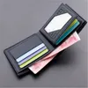 Wallet men's short purse European and American purses men multi card slot bag fashion solid color Wallets