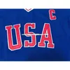 24S Miracle Cheap custom 1980 On Ice Team USA Mike Eruzione 21 Hockey Jersey Blauw gestikt Pas elk nummer aan HEREN VROUWEN JEUGD XS-6XL