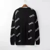 2022 Męskie Designer Swetry Retro Classic Luxury Bluza Mężczyźni Arm List Haft Okrągły Neck Wygodne Wysokiej Jakości Jumper Fashion Cardigan dla mężczyzn