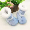 赤ちゃん0-18ヶ月Prewalker Girls Winter Snow Boots幼児ソリッドレースアップ靴ファーストウォーカーG1023
