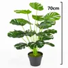 70CM Plantes Vertes Bonsaï Arbre Décoration De La Maison Accessoires Décor De Jardin Plantas Artificiales Salle Esthétique Plante Artificielle 211104