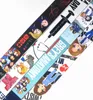 새로운 스타일 의료 회색의 해부학 TV 쇼 의사 간호사 Keychain Lanyard 자동차 핸드백 ID 카드 통과 휴대 전화 키 링 배지 홀더 보석