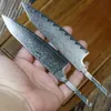 camping Buitenkeuken DIY Damascus VG10 staal chef fruit sashimi Santoku mes blanco Scherp hakmes