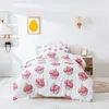 Bedding Sets Pink Cake Cartoon Cute Style Children's Kids Boys Girls Comforter Cover Bed Lining Duvet Covers