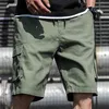 Хлопковые шорты мужские летние моды много кармана Bermudas мужская одежда уличная одежда плюс размер тонкий 6xL 7xL 210712