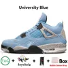 Sail Oreo University Blue 4 4s Herren-Basketballschuhe Fire Red Thunder White Cement Black Cat Bred Infrarot Military Green Metallic Herren Sport Damen Sneakers Trainer