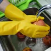 Disposable Gloves 40%5 Pairs Long Sleeve Anti-skid Waterproof Household Dishwashing Latex