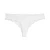 3pcs / lot Women's Ice Silk Panties Solid Färg Sexig Kvinna Låg Midja Bikini Underkläder Shorts Ladies Underbyxor Briefs Storlek S-XL