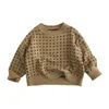 New Pullover Kids Knitted Sweater for Girls Boys Baby Knitwear Sweaters Autumn Winter Kids Clothes Outerwear Children Clothing Y1024