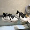 2023 New Triple 17FW Scarpe bianche trasparenti da donna Scarpe casual Arcobaleno Suola verde Parigi Sport all'aria aperta Papà Mens Ponsf Sneakers