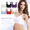 Reggiseno da donna taglie forti TOP sportivo senza cuciture ad asciugatura rapida con imbottiture per corsa traspirante Yoga Push Up Wear