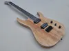7 Strings ASH body Electric Guitar with HH Pickups, Rosewood Fingerboard ,Black Hardware,offer customized